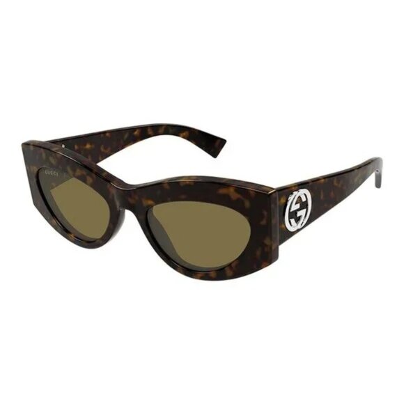 NEW GUCCI SUNGLASSES GUCCI HAVANA/BROWN EYEWEAR main image 4